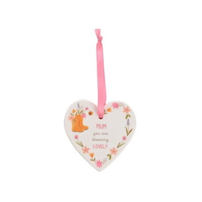 Love Life Ceramic Heart - Mum