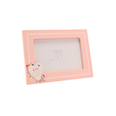 Love Life Heart Frame - Nan