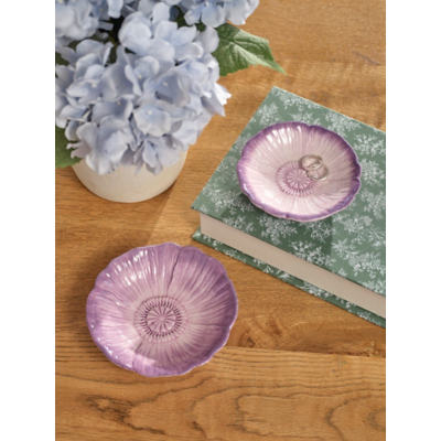 Stacey Solomon Purple Flower Trinkets - Set of 2