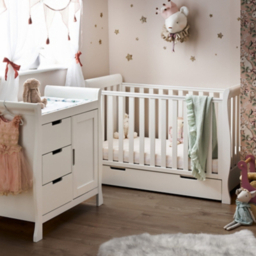 Obaby Stamford Mini 2 Piece Room Set - White