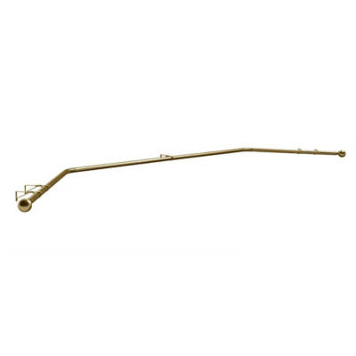 Speedy Antique Brass Ball 19mm Eyelet Baypole Set