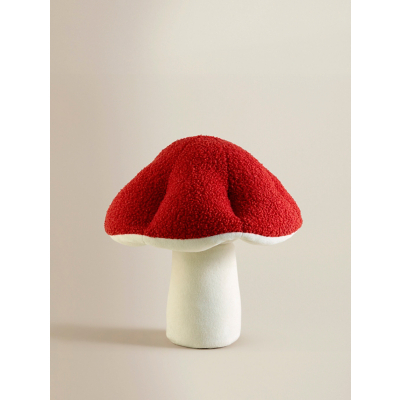 Red Toadstool Shaped Cushion