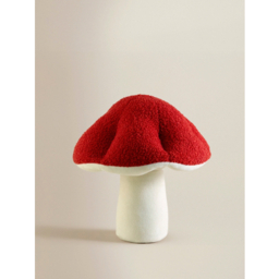 Red Toadstool Shaped Cushion