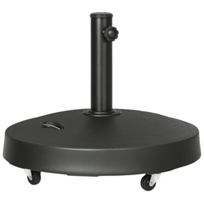Outsunny 25kg Resin Parasol Base with Handle