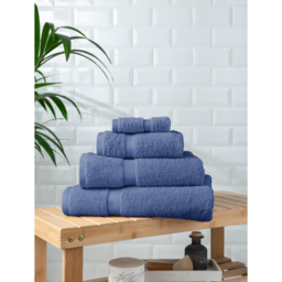 Blue Wedgwood Super Soft Cotton Towel & Bath Mat Range