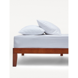 White Deep Fitted Sheet