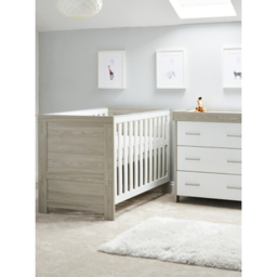 Obaby Grey Wash & White Nika 2 Piece Room Set