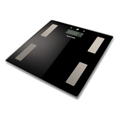 Salter Analyser Bathroom Scales - Black