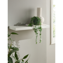 White Floating Shelf