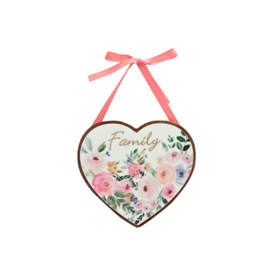 The Cottage Garden Hanging Plaque - Family
