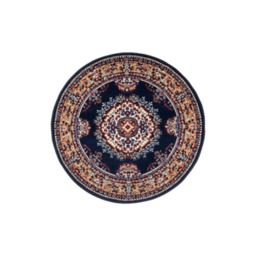 maker Navy Maestro Traditional Circle Rug