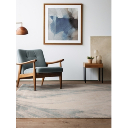 The Rug Edit Viva Swirl Blue Rug