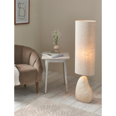 SoCo Lighting Pebble Natural Ceramic Floor Lamp