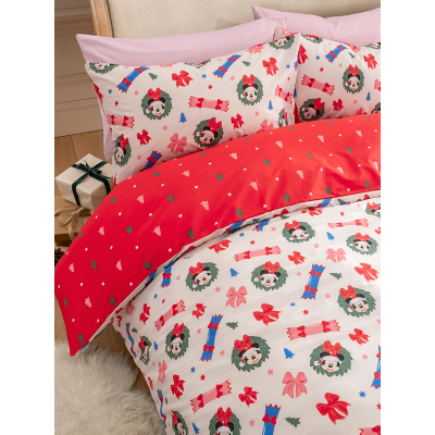 Disney Mickey Mouse Humble Cheer Christmas Duvet Set