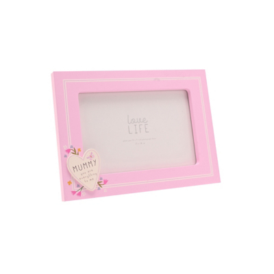 Love Life Heart Frame - Mummy