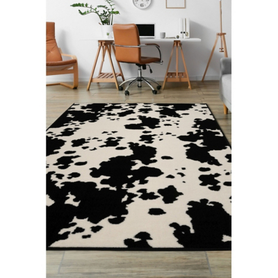 maker Cow Print Rug