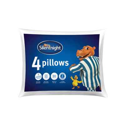 Silentnight Essentials Pillow - 4 Pack