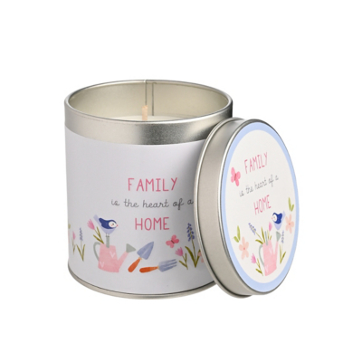 Love Life Tin Candle - Family