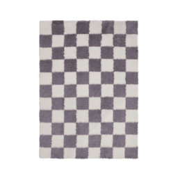 maker Lilac Checkerboard Rug