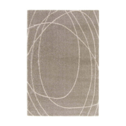 Relay Natural Halo Squiggle Rug