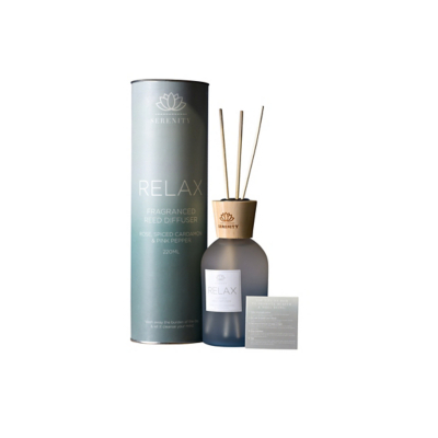 Serenity Relax Diffuser Rose Cardamon Pink Pepper