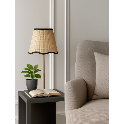 Searchlight Scallop Rechargeable Table Lamp