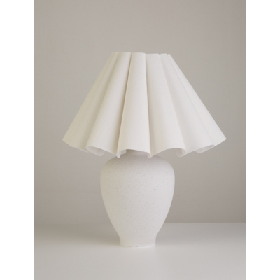 LC White Texture Lamp