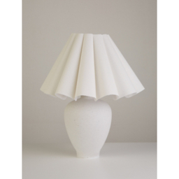 LC White Texture Lamp
