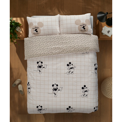 Disney Mickey Mouse Checkerboard Duvet Set
