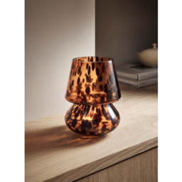 Brown Tortoise Shell Tealight Holder