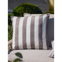 Yard Chocolate Hayle 100% Cotton Outdoor Cushion