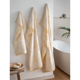 Stacey Solomon Cream Daisy Cotton Towel Range