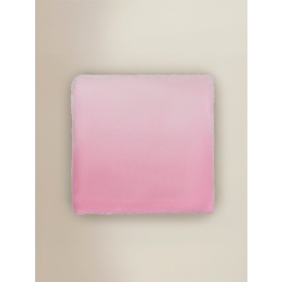 Pastel Rainbow Ombré Fleece Blanket - 120cm x 150cm