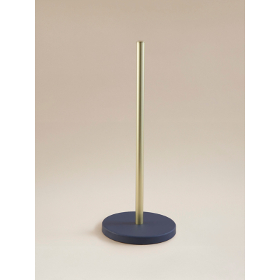 Matte Navy Toilet Roll Stand