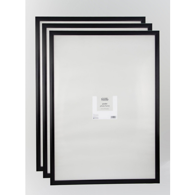 Black Poster Photo Frames 3 Pack