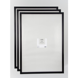 Black Poster Photo Frames 3 Pack
