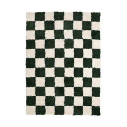 maker Green Checkerboard Rug