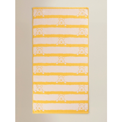 Disney Winnie the Pooh Yellow Cotton Towel Range