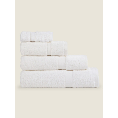 White Super Soft Cotton Towel & Bath Mat Range