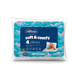 Silentnight Soft & Comfy Pillows - 4 Pack