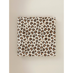 Natural Animal Print Fleece Blanket - 120 x 150 cm