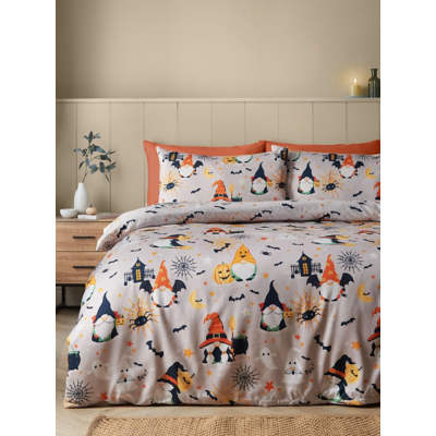 Catherine Lansfield Halloween Gonks Duvet Cover Set