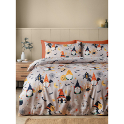 Catherine Lansfield Halloween Gonks Duvet Cover Set