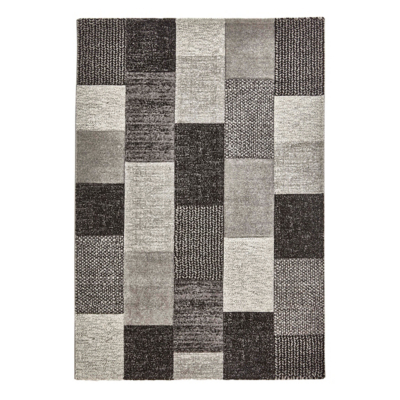 Think Rugs Brooklyn Patchwork Carved Rug