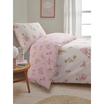 Fairy Woodland Floral Reversible Duvet Set