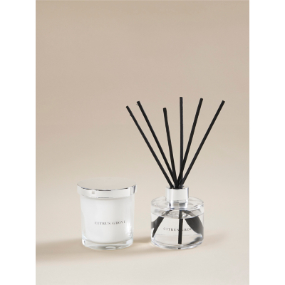 Signature Scents Citrus Candle & Diffuser Gift Set