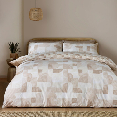 Catherine Lansfield Sloane Geo Duvet Cover Set