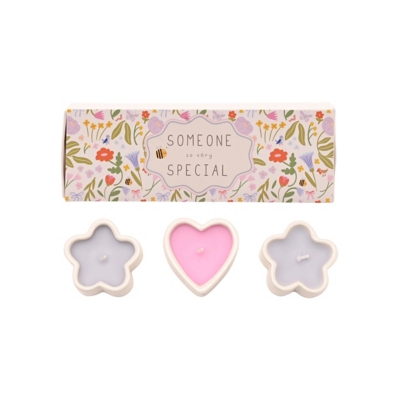 Love Life Set Of 3 Mini Candles - Friend