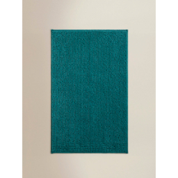 Teal Chenille Super Soft Cotton Towel & Bath Mat Range