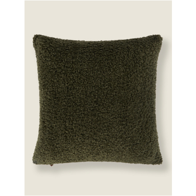 Dark Green Borg Cushion